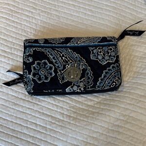 Vera Bradley Blue Paisley Wallet